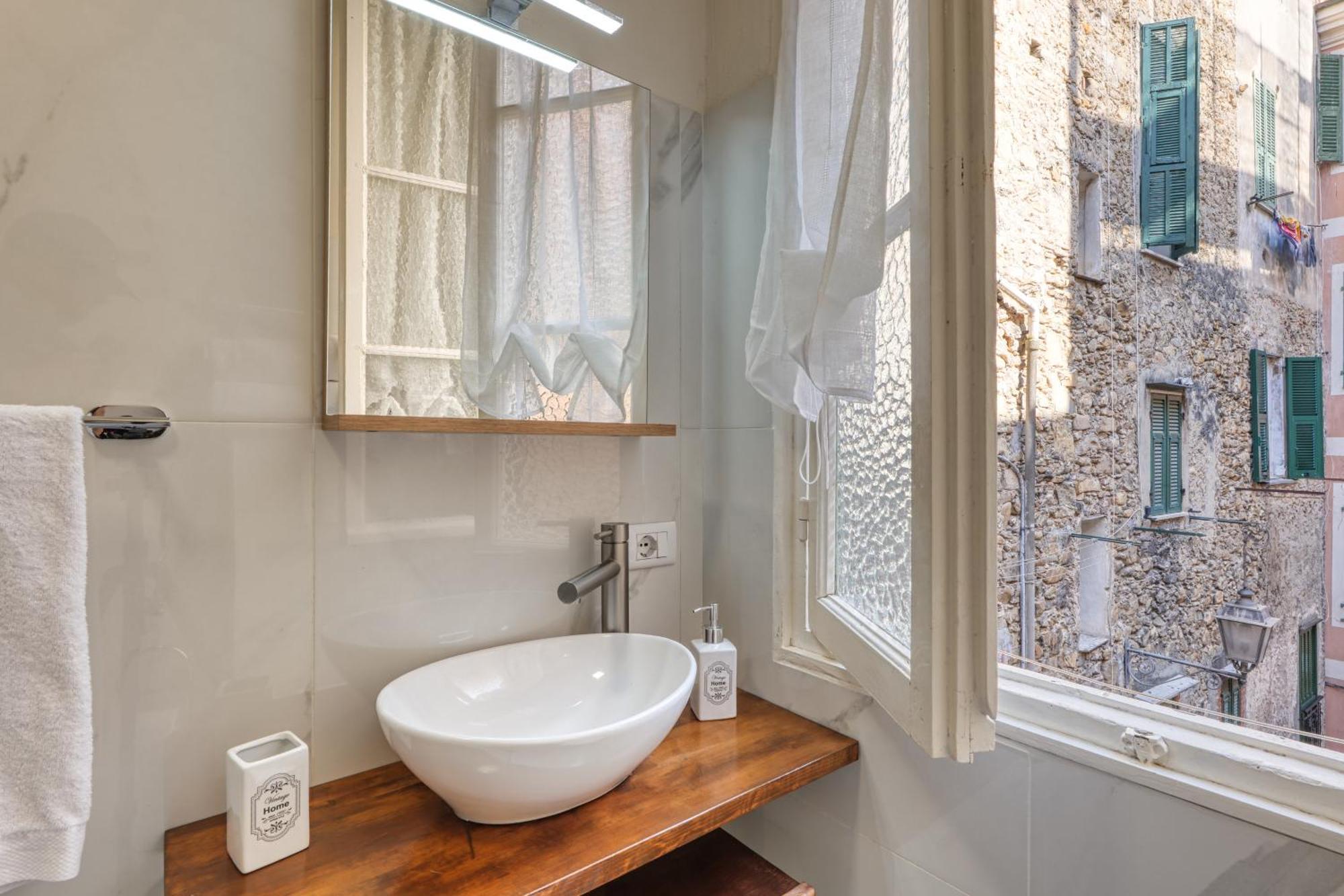 Casa Dritta Apartment บอร์ดิเกรา ภายนอก รูปภาพ