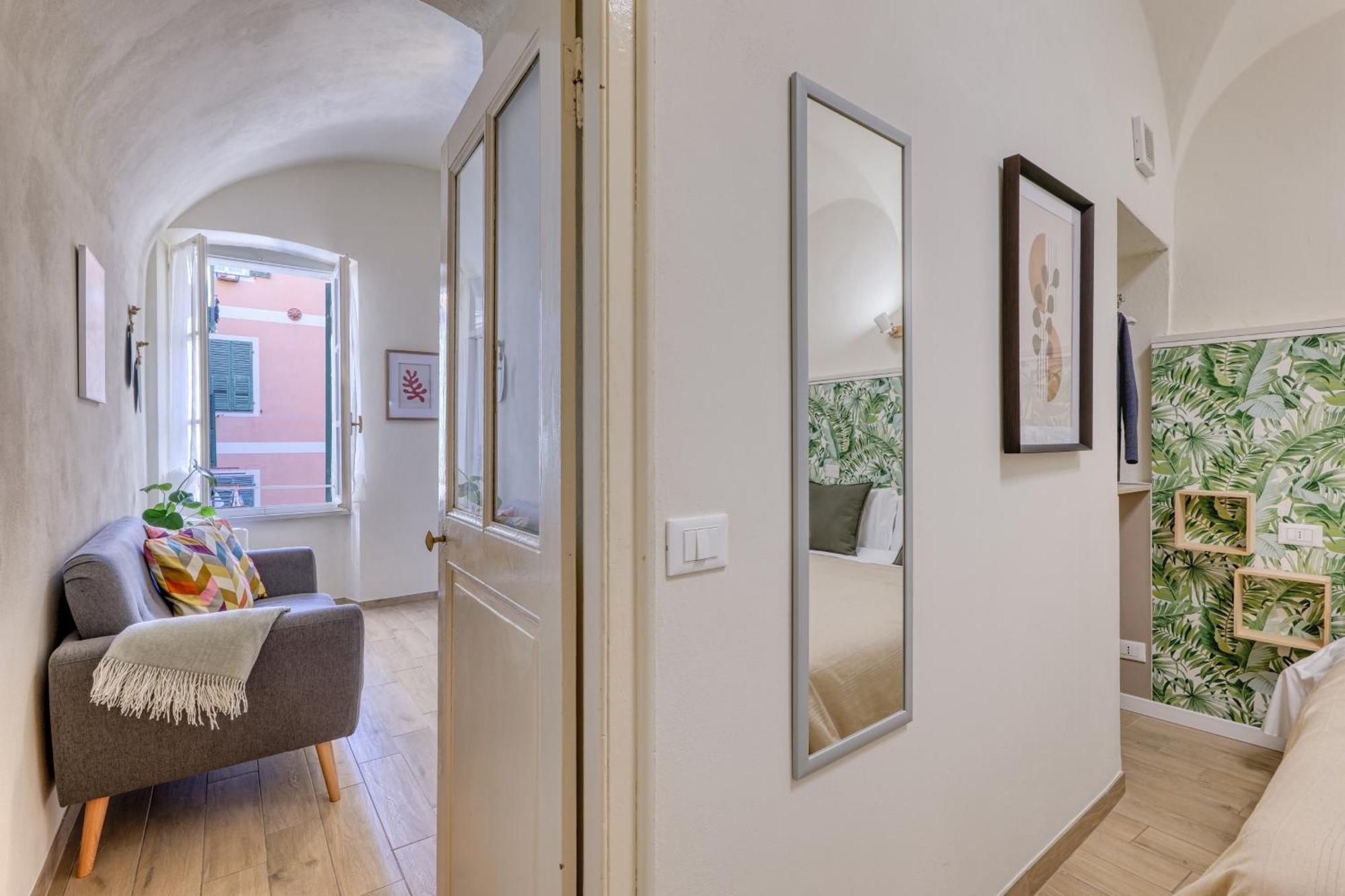Casa Dritta Apartment บอร์ดิเกรา ภายนอก รูปภาพ
